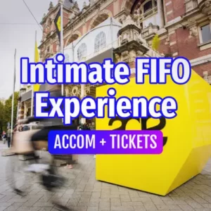 Intimate FIFO Experience (Accom + Tickets)