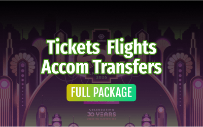 Full Package - Tickets | Flights | Accom | Transfers - EDC 2026