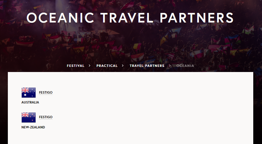 external tomorrowland travel partners